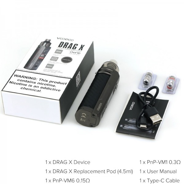 VOOPOO DRAG X Vape Kit For Sale