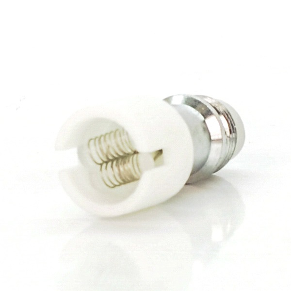 Dual Quartz Coils for compatible Glass Globe Atomizer wax tank