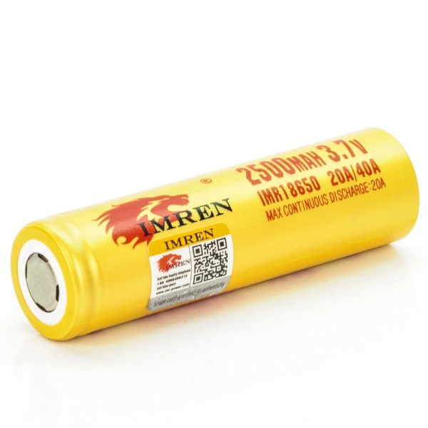 rechargeable 18650 battery