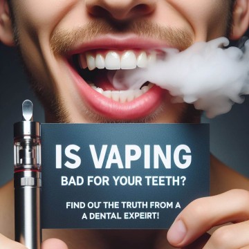 Is Vaping Bad for Your Teeth