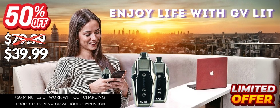 GV Lit Dry Herb Vaporizer