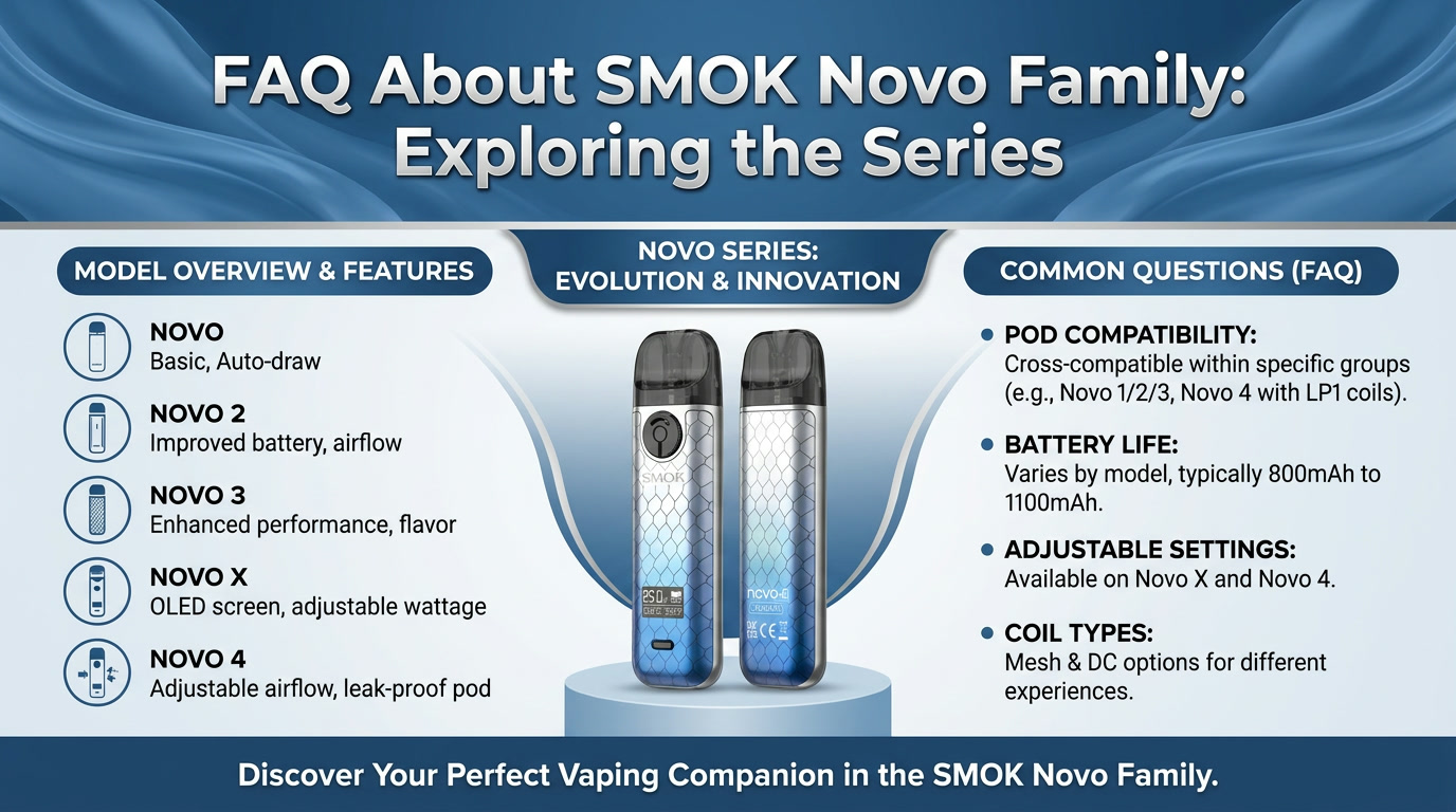 FAQ About SMOK Novo Series